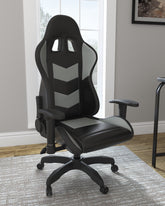 J&M Furniture - Ashley Furniture - Lynxtyn Home Office Desk Chair - Home Office Swivel Desk Chair - H400-09A